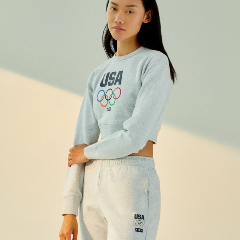 Kith - Team USA Cropped Crew (M)